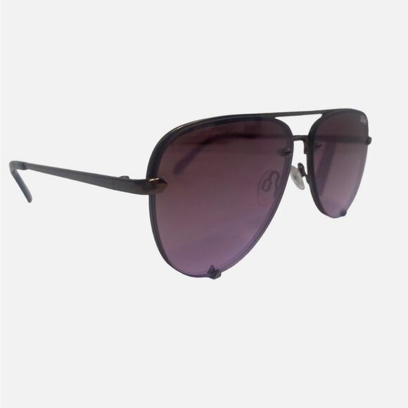 Quay Australia High Key Mini‎ Rimless Bronze Pink Brown Sunglasses Rare!! main image 6